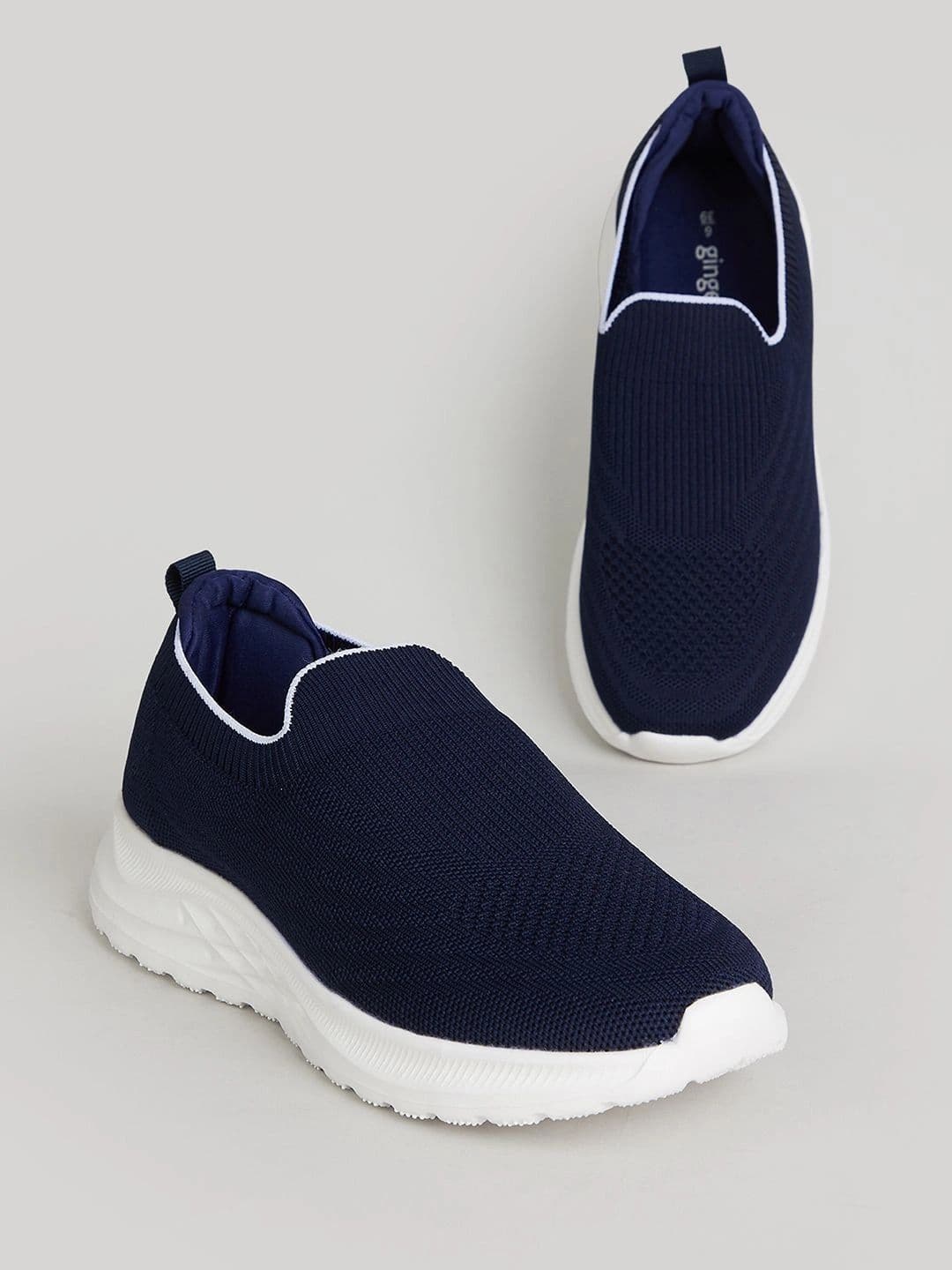 Ginger by Lifestyle Women Textured PU Sneakers